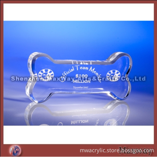 Clear Carving Acrylic Award